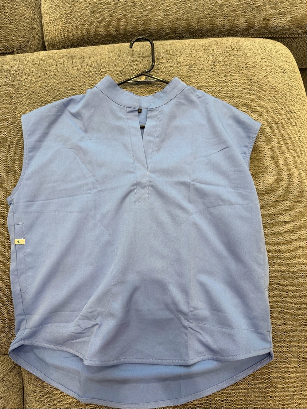 Womenβs Caribbean Blue Scrub Set